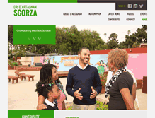 Tablet Screenshot of dartagnanscorza.com